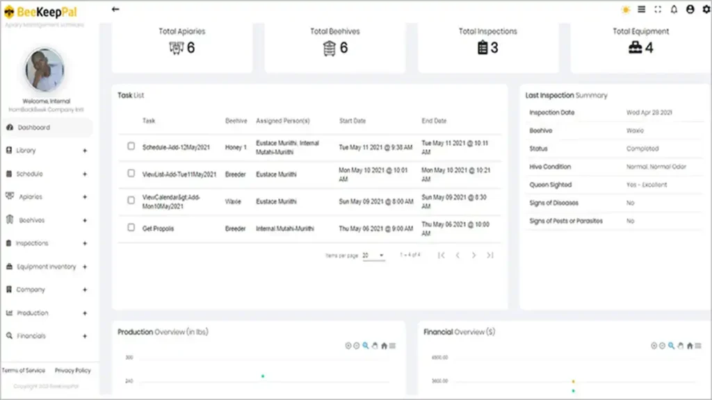با فناوری های جدید مدیریت زنبورداری آشنا شوید 1 BeeKeepPal نرم افزار برای مدیریت زنبورستان