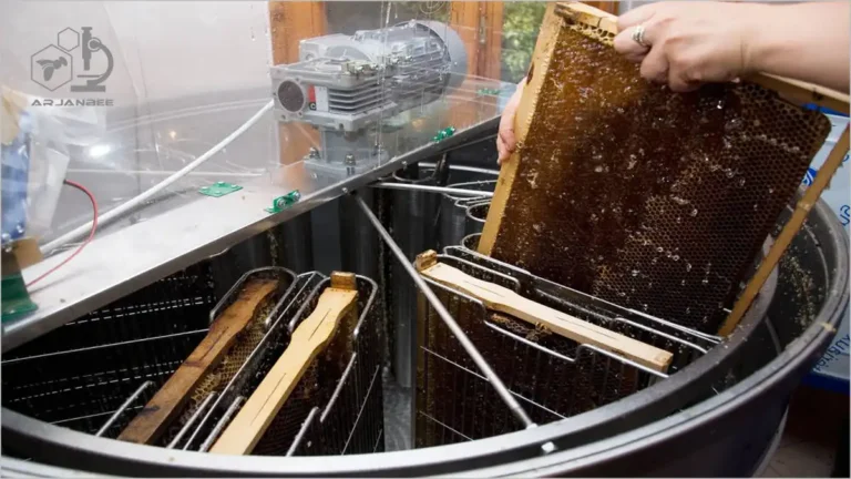 برداشت عسل با اکستراکتور