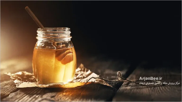 عسل در حال رس بستن