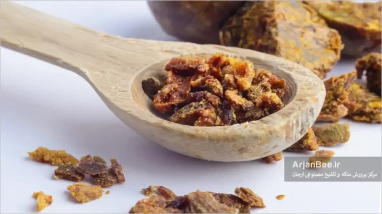 بره موم جمع آوری شده