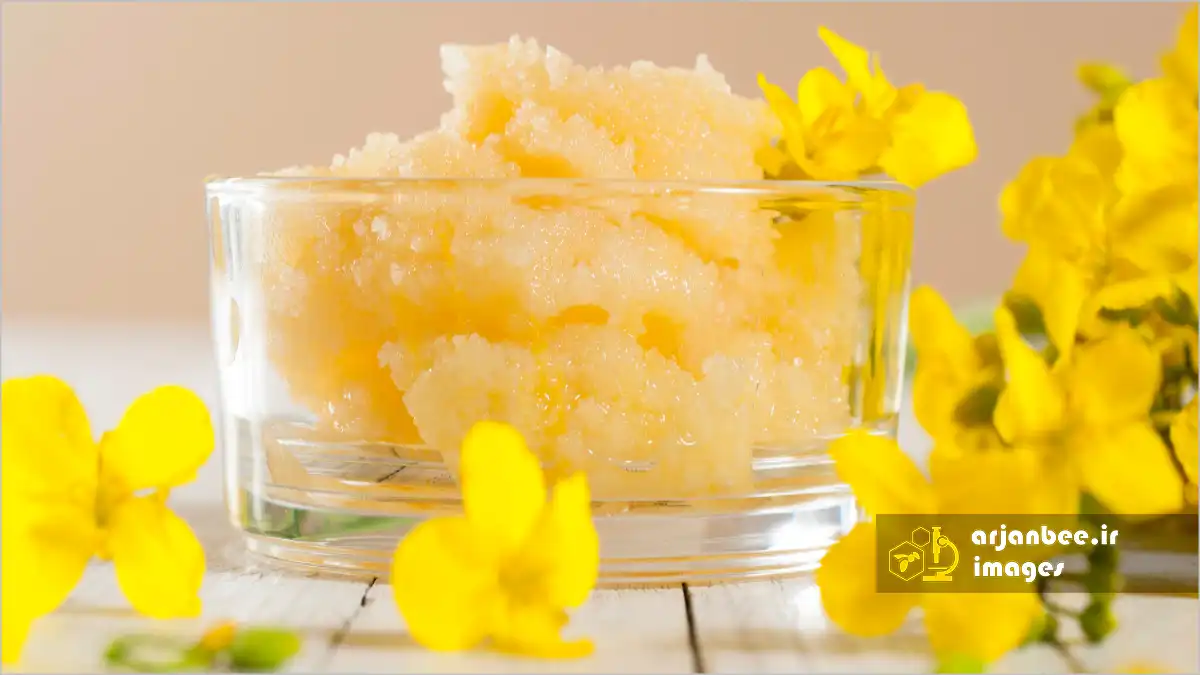 عسل کریستالیزه یا رس بسته